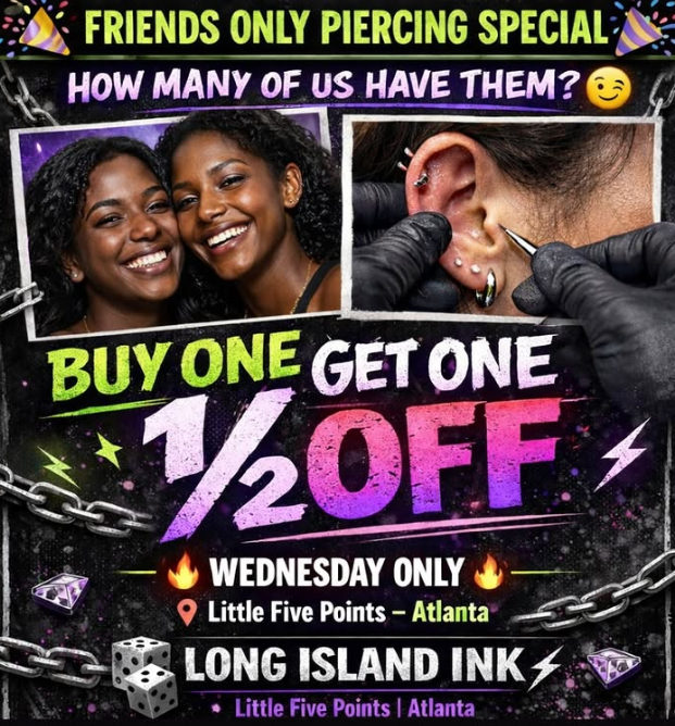 Wednesday piercing special